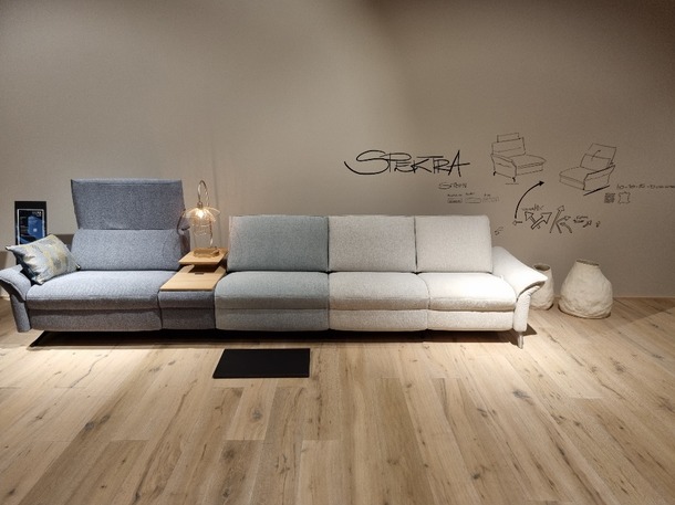 Himolla salon Spektra met uitklapbare rug en relaxfunctie - 1